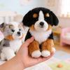 Plush Dog Toy Bernese Mountain Dog Stuffed Animal Gift For Kids And Adults