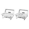 Chafing Dish Set 2 piece Stainless Steel