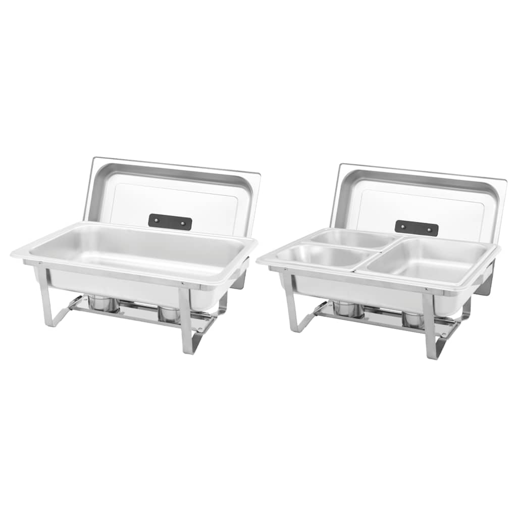 Chafing Dish Set 2 piece Stainless Steel