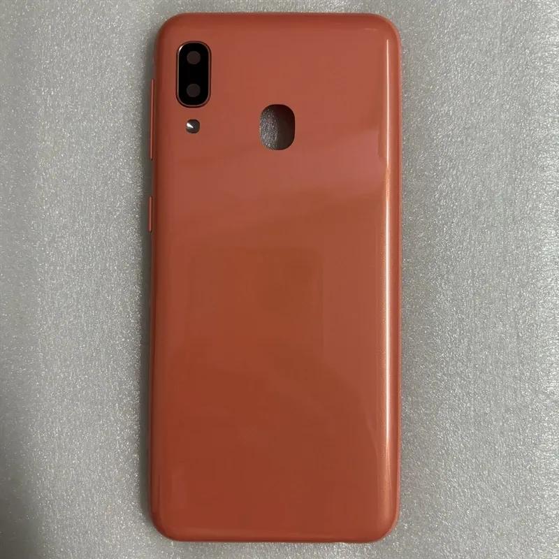 Back Cover for Samsung Galaxy 20E 20E 202 A202f A202ds Battery Back Cover Housing Lid  Case Camera Lens