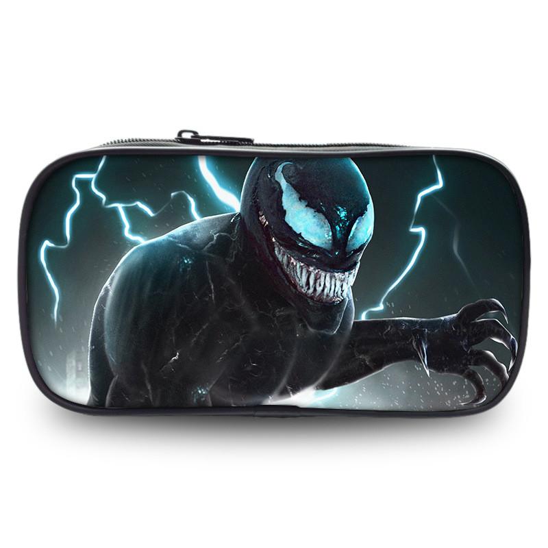 Venom The Last Dance Large Capacity Oxford Material Pencil Pouch Perfect For School And Everyday Use