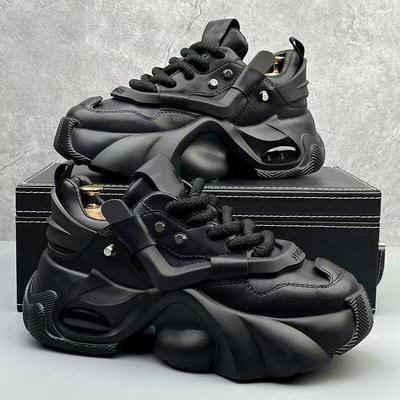 Li Shen Wei Ying Men's Chunky Platform Dad Sneakers