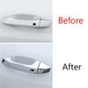 For Kia K5 2021-2023 Chrome Style Exterior Side Smart Door Handle Cover Car Trim