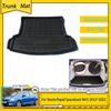 Коврик в багажник для Skoda Rapid Spaceback NH1 2 3 Volkswagen VW Polo 2013~ Защитный коврик в багажник из водонепроницаемого EVA