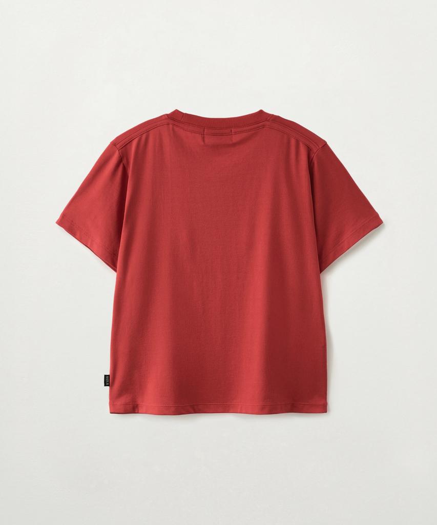 Seteo (W) Essential Slim Fit Short Sleeve T-Shirt Red