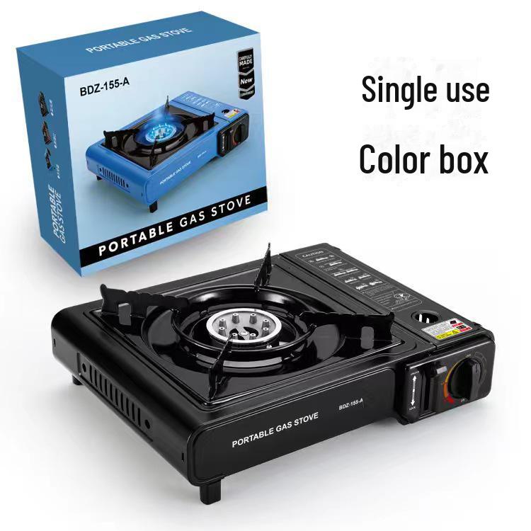 Compact Butane Gas Stove for Outdoor BBQ and Household Use