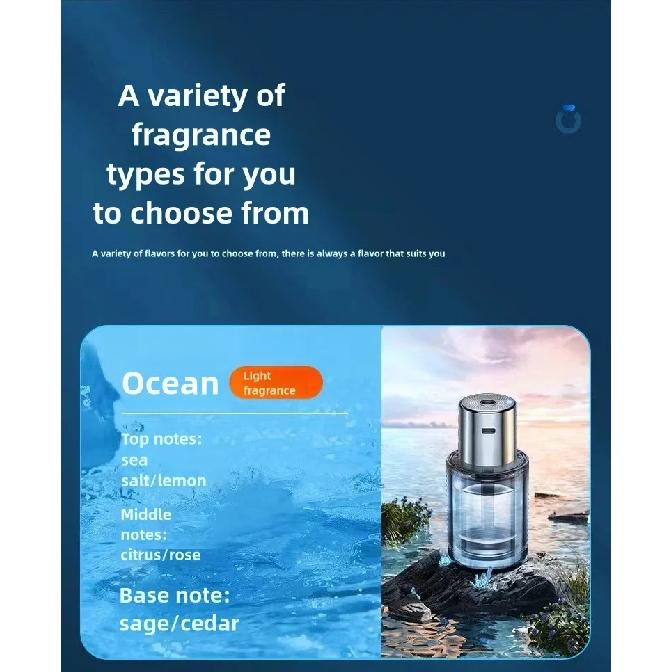 Car Air Freshener Car Fragrance Spray Car Perfume Intelligent Fragrance Fragrance Capacity Locomotive Large Machine Humidifer