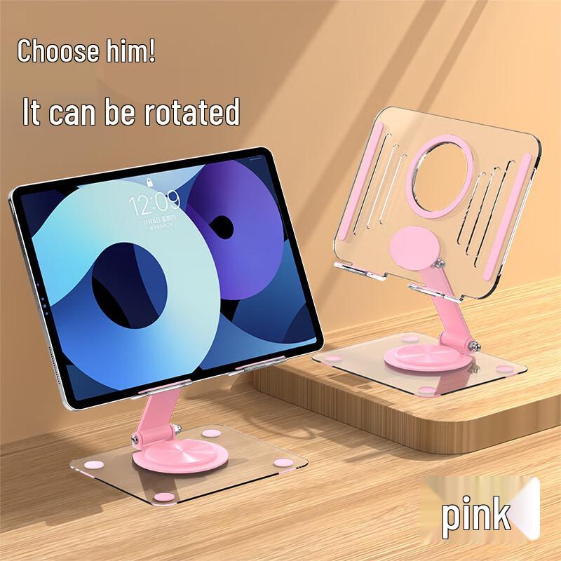 Ollymurs Metal Acrylic Universal Desktop Stand