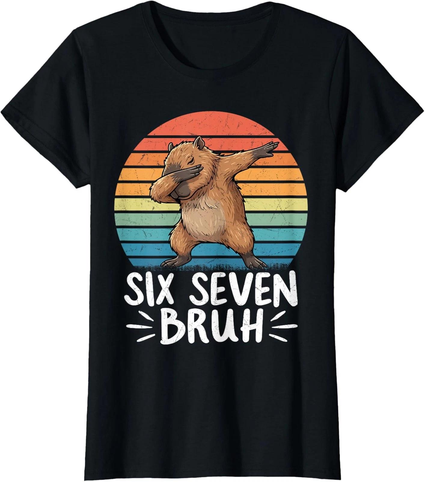 Funny Six Seven 67 Elf Santa Christmas Matching Ladies  Crewneck T-Shirt L