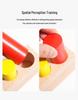 Montessori Five-Color Educational Cylinders for Early Child Development