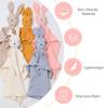 A71Z Loveys For Babies Personalized Muslin Lovey Blanket Custom Embroidered Baby Security Blanket Bunny Comforter With Nam
