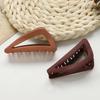 Women Cute Hair Claw Clips Hair Claw Girls Triangle Hair Clamps Hair Accessories