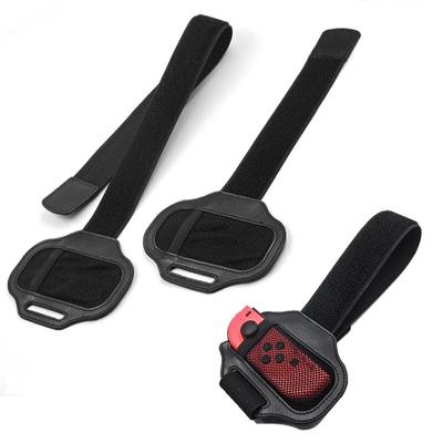 2 Pcs/Pack Adjustable Leg Strap Elastic Band for Nintendo Switch Joycon Ring Fit Adventure Game Children/Adults Ring Feet