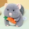 Plush Hamster Cartoon Toy Cute Animal Doll Room Decoration Children Gift Holiday