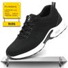 Labor Insurance Shoes, Smash-proof and Puncture-proof Safety Shoes, Lightweight and Breathable Steel Head Shoes