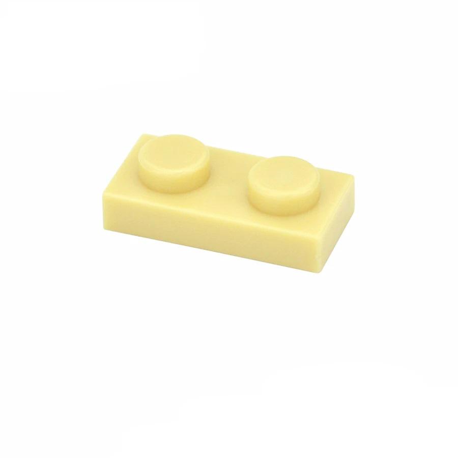 1x2 Kropki 100 SZTUK Kolor Edukacyjny Kreatywny kompatybilny 3023 Rozmiar MOC Klocki Cienkie Figurki Klocki Zabawki dla Dzieci