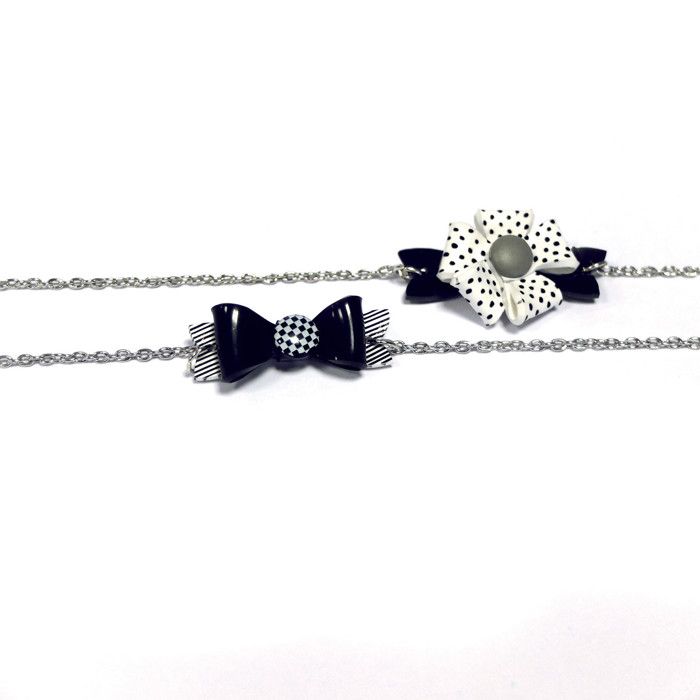 Plastique dingue - Kit Plastique Dingue 2 bracelets 3D : Noeud pap.