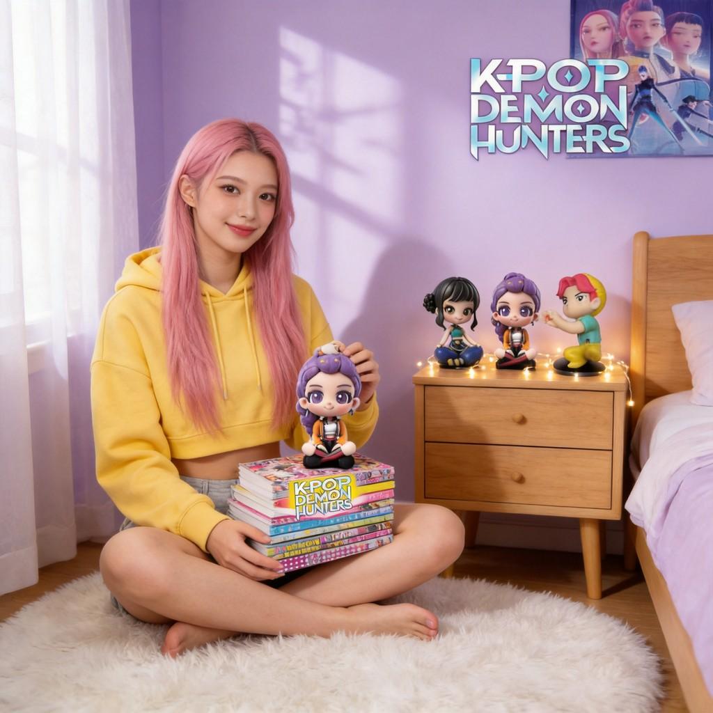 Kpop Demon Hunters Action Figure Doll Collectible Cute Gift For Fans