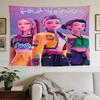 Huntrx Cyberpunk Fashion Large Size Wall Tapestry, Room Aesthetic Decor for Living Room Party Background,Perfect Gift