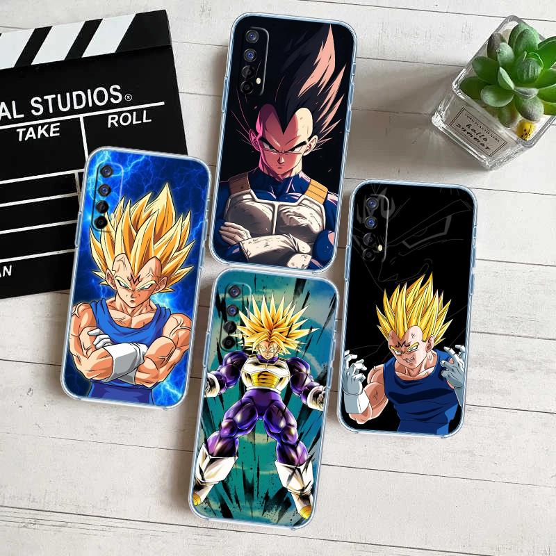 BH20 Dragon Ball Goku Vegeta Transparent Phone Case for Motorola Moto G7 G8 G9 G84 G85 G73 G24 G15 Z2 Play Power Plus