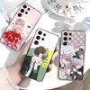 Q-Tamon's B-Side Phone Case For Samsung S26,S25,S24,S23,S22,S21,S20,S30,Ultra,Plus,Fe,Note,5G Black Cover