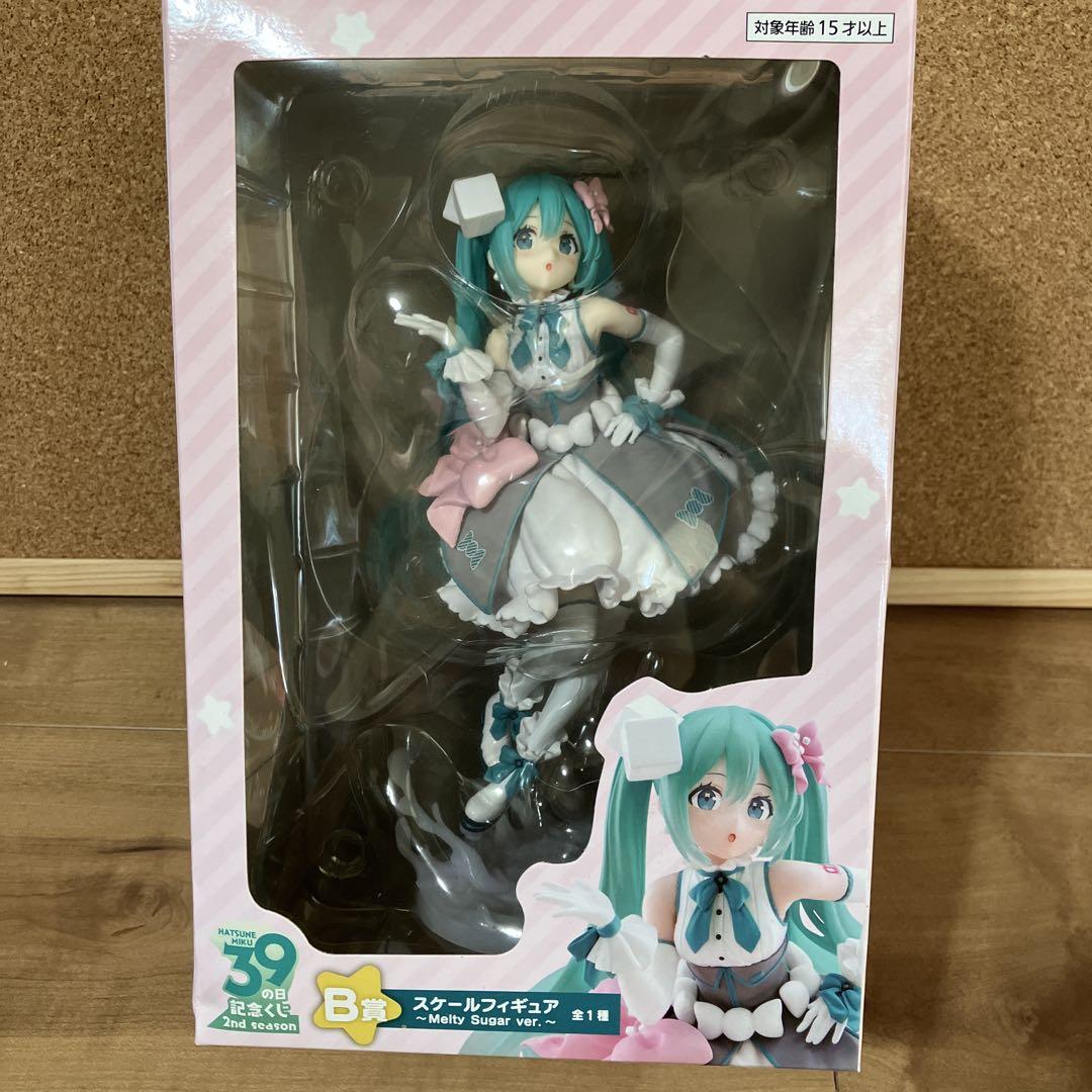 

[USED] Hatsune Miku 39th Day Commemorative Lottery B Prize Scale Figure with Box