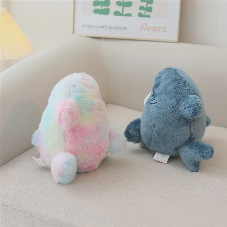 Adorable Shark-to-Cat Plush Toy: A Cute & Funny Sofa Pillow Decoration Doll