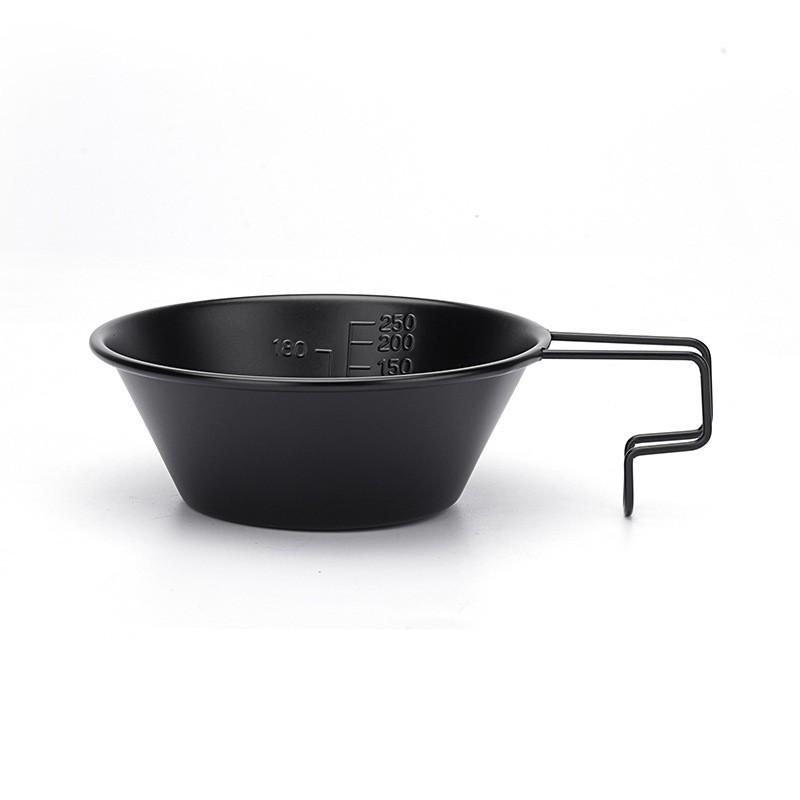 Portable Stainless Steel Cookware with NonStick Coating for Camping
