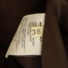 Giorgio Armani Python Pattern Genuine Leather Leather Jacket 38 Brown Women Used