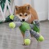 Indestructible Dog Toys for Aggressive Chewers Large Breed Squeaky Plush Chew Toys Puppy Teething Toys for Dental Care Molar