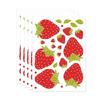 Removable Strawberry Sticker For Wall Window Ceramic Tiles Waterproof PVC Wall Clings for Kid Room Classroom Decoration