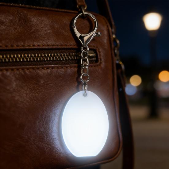 Night Light Pendant Handbag Light with Touch Sensor LED Built-in Rechargeable 120mAh Battery Compact Portable Bag Light