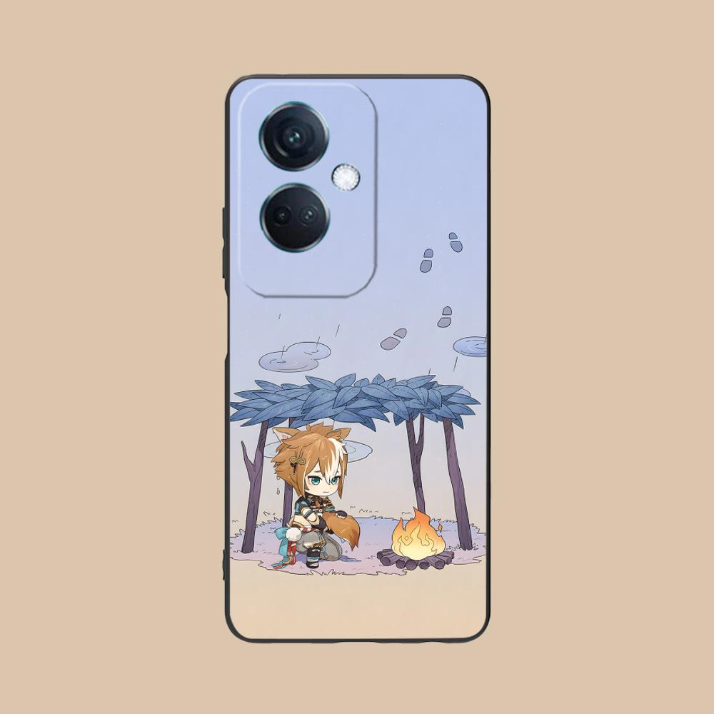 Game GI Gorou Mobile Phone Case for OPPO Find X9 X8 X7 X6 X5 X3 X2 Plus s Pro Ultra Lite Colorful Printing Cover Pretty Luxury