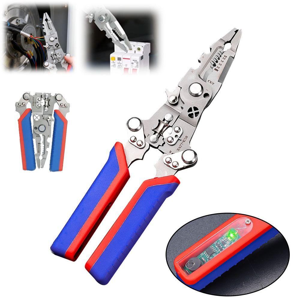 Foldable Wire Stripper 16-IN-1 Wire Stripping Pliers Portable Electrician Pliers Electrician Tools
