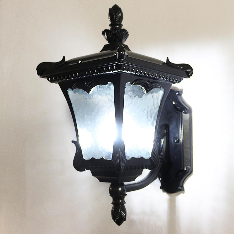 Retro Waterproof Outdoor Wall Light for Balconies, Courtyards, and Staircases - American/European Style