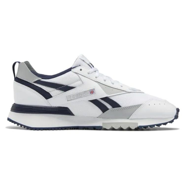 Reebok LX 2200 White Vector Navy Unisex Sneakers Footwear-White Pure-Grey GW7201