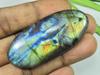 26X58MM Natürlicher Labradorit Multi Lila Ovaler Cabochon Loser Edelstein 115Cts SK-4038