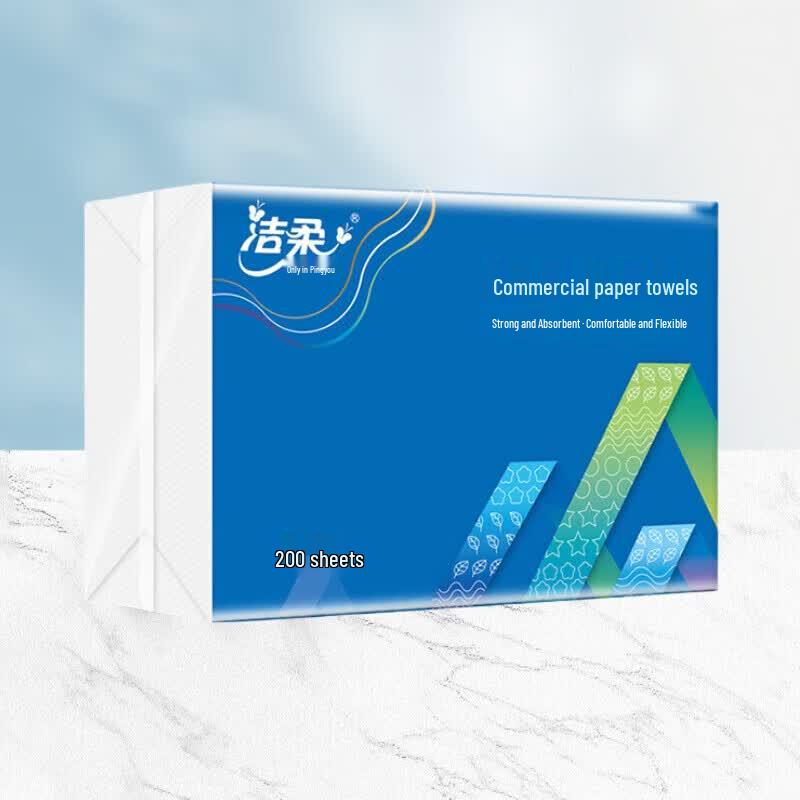 Jierou Single-Ply Soft Pack Hand Towels, 6-Pack