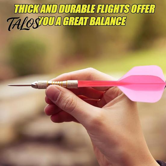 Clear Dart Tail 6Pcs Professional Precise Flying Indoor Outdoor 2Ba 4Ba Long-lasting Transparent Plastic Integrated Shaft Flight Replacement