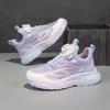 Classmate summer 22 new children's running shoes single mesh breathable rotating button non-slip children's sports shoes