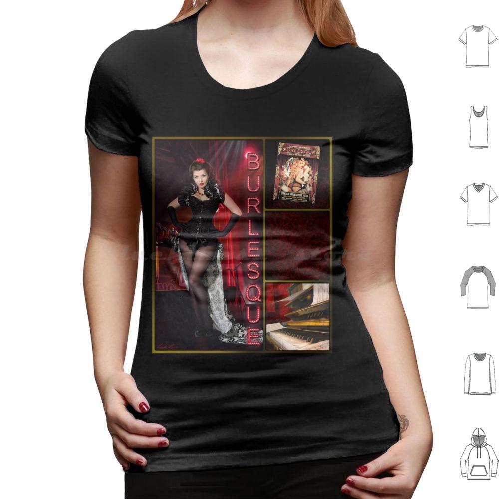 Dance SeriesBurlesque T Shirt Men Women Kids 6xl Dance Dancer Burlesque Music Triptych Red Woman Female Lindaleesart Linda