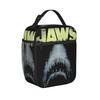 Jaws Photo Negative Distressed Poster Lunch Bag Fashion Picnic Lunch Box Print Portable Cooler Bag