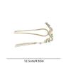 1pc Spirit Snake Wrapped Around Bamboo Ancient Style High Feeling Step Shaking Plate Hairpin New Chinese Qipao Hanfu Headwear