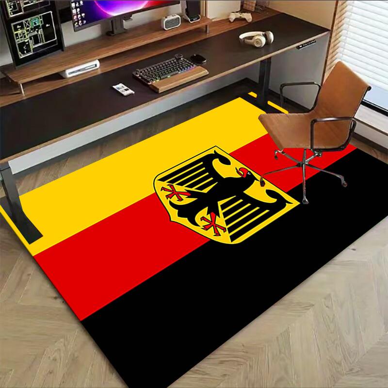 1PC Eagle Flag Extra Large Non Slip Floor carpet, Office, family, Studio Large Area Rug Indoor Rugs, Bold Statement Piece