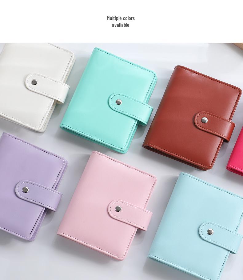 Macaron PU Loose-Leaf Notebook for Creative Budget and Financial Planning
