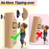 Adjustable Furniture Anti Tip Straps Wall Mounted Furniture Safety Straps Strong Heavy Duty Furniture Anti Tip Straps