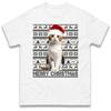 Merry Christmas Cat T-Shirt Tshirt Mens Womens Tops Unisex Tees 100% Cotton