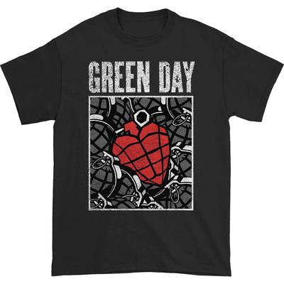 Green Day Band Illustration Fun Music Album Casual TShirt Luxury Band Brand for Men and Women