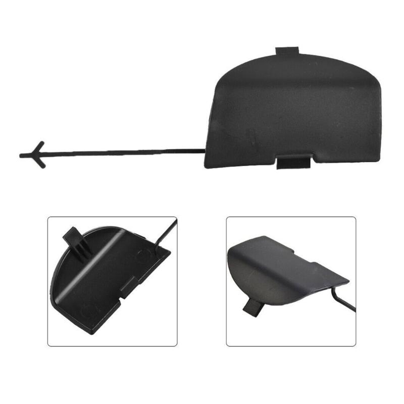 Compatible For 500 500C 735456794 Auto Front Bumper Towing Eye Cover Caps Trailer Hood Cover Accessories Easy to Install