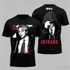 BTS Arirang Design Double Sided T-shirt 2026 World Tour Summer Pure Cotton T-shirt Men's Women's Y2k Clothing Oversized Shirt
